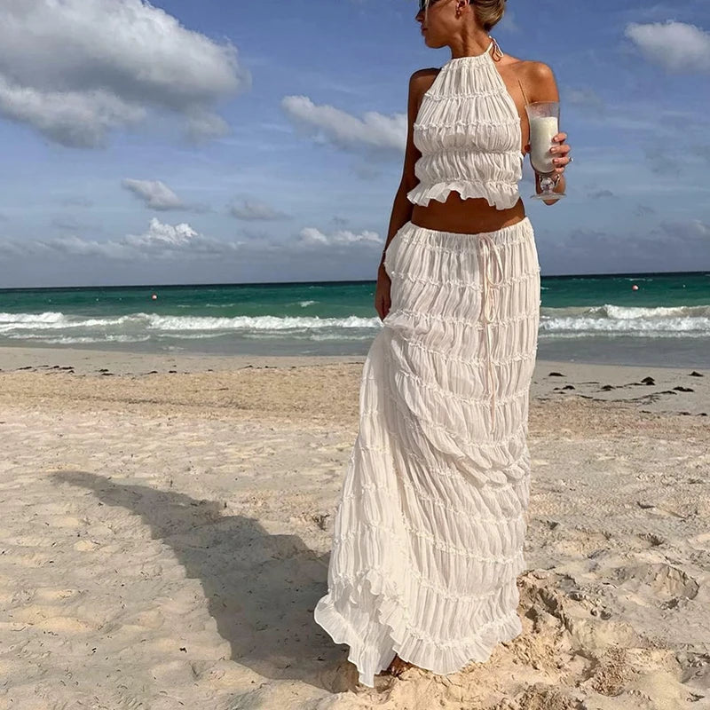 Boho-Chic Two-Piece Set