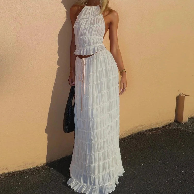 Boho-Chic Two-Piece Set