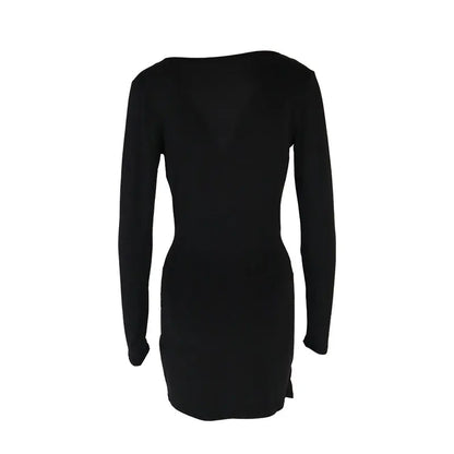 Classic Elegance Black Dress