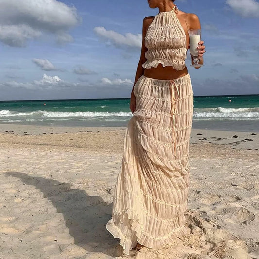 Boho-Chic Two-Piece Set